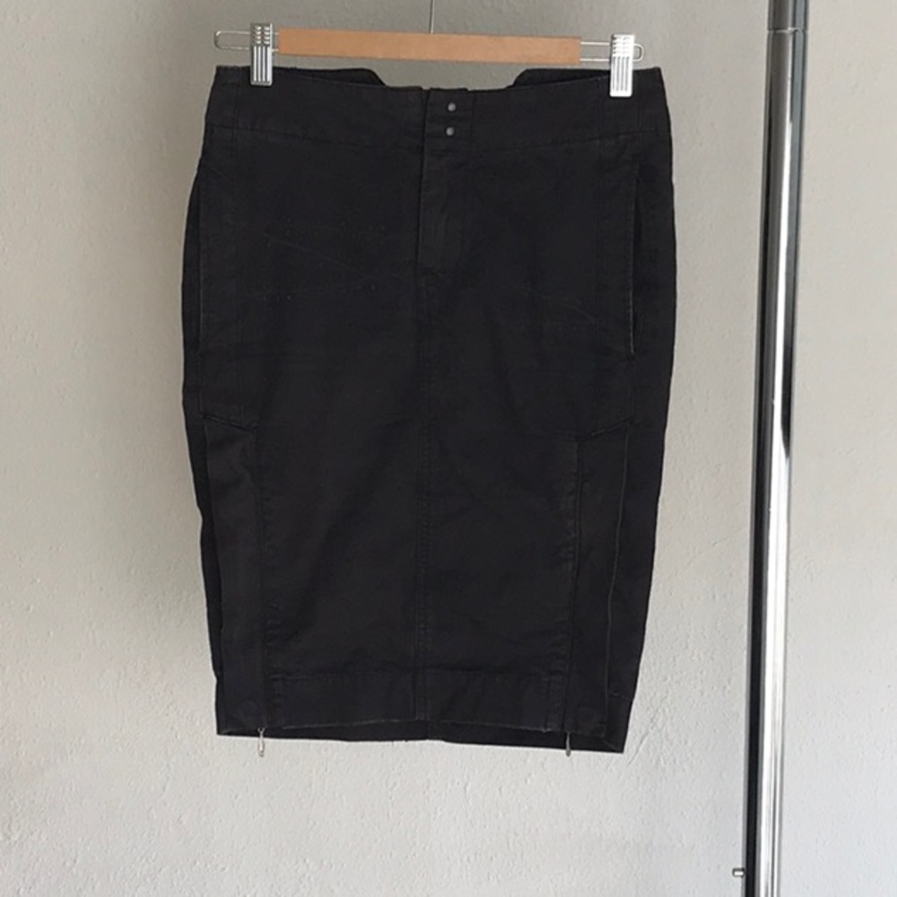 55 DSL skirt, gray cotton